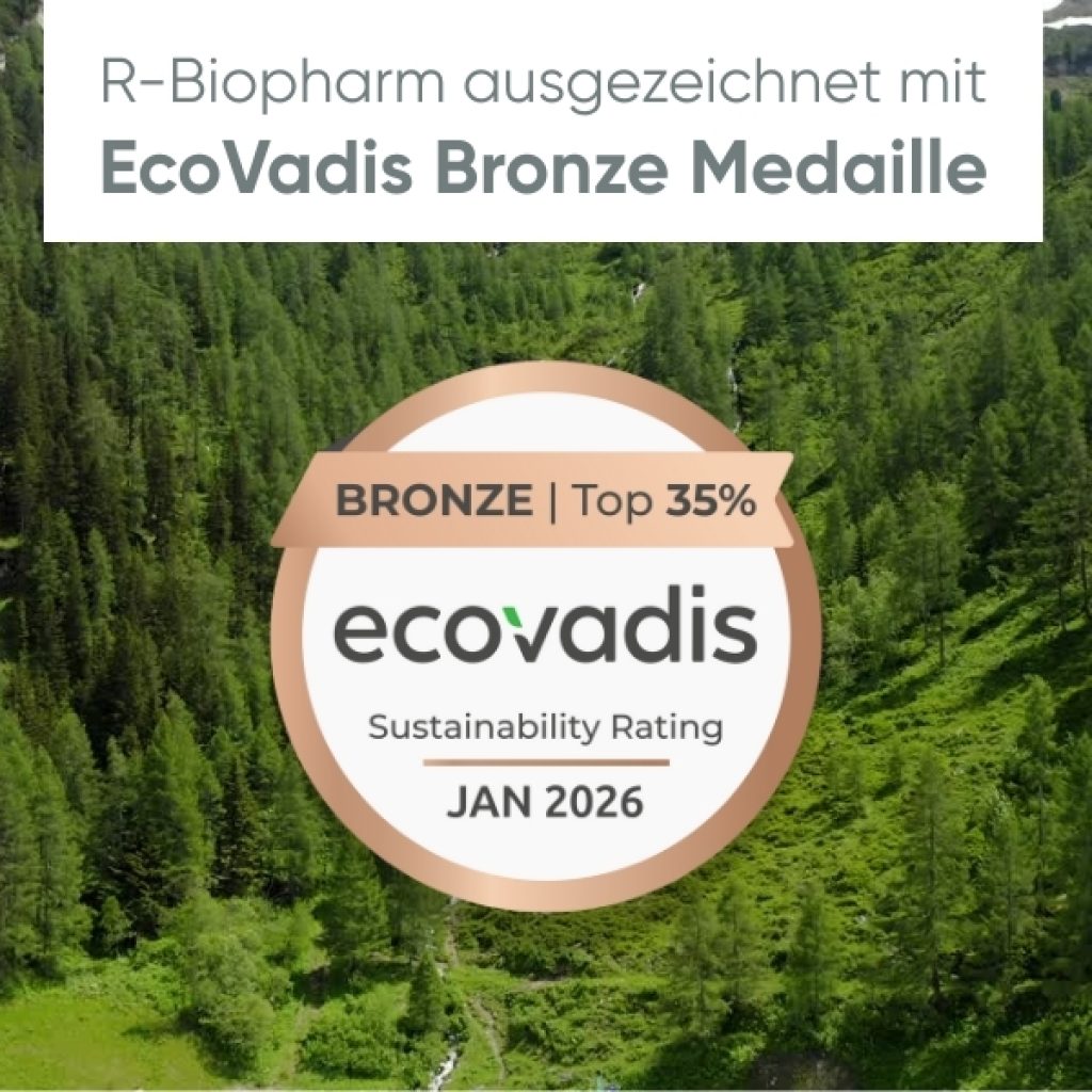 R-Biopharm awarded with EcoVadis Bronze Medaille